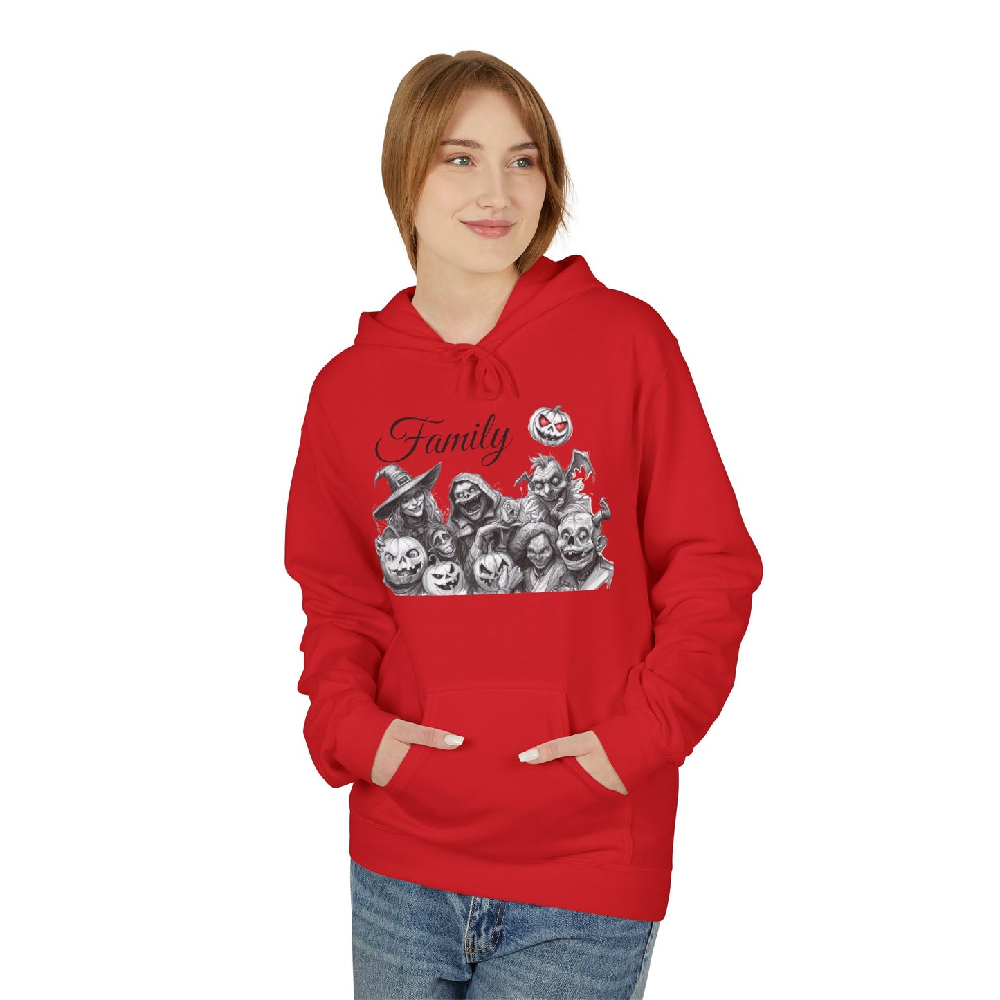 Spooky Halloween Family Hoodie