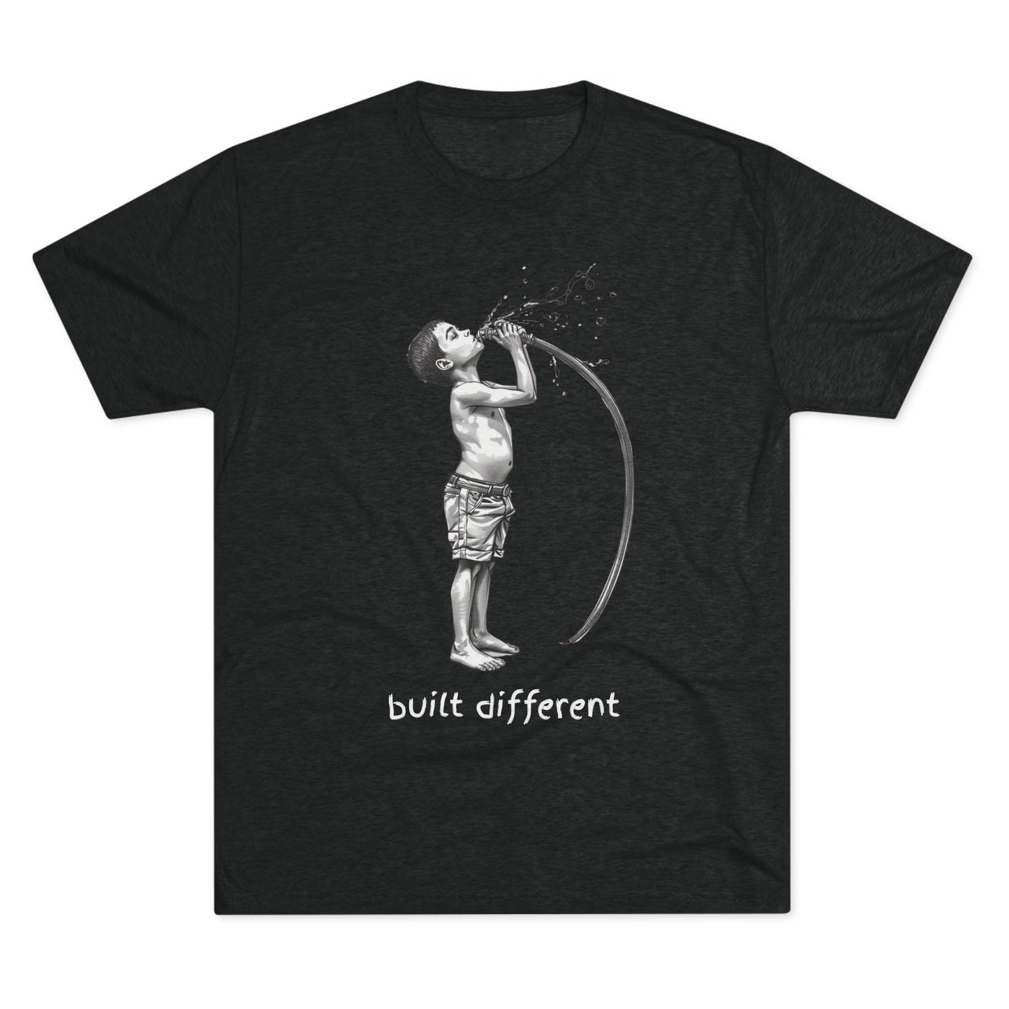 Children of the 80's and 90's: Built Different Unisex Tri-Blend Tee