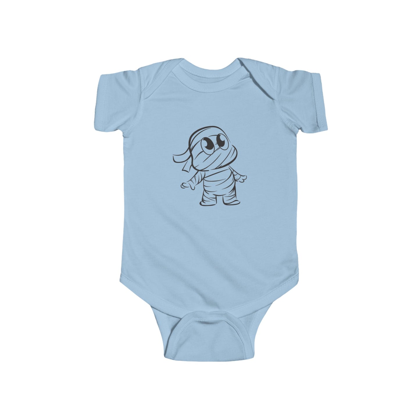 Cute Cartoon Mummy Infant Bodysuit - Baby Shower Gift, Halloween Outfit, Cute Baby Clothes, Infant Costume, Funny Baby Onesie